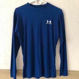 Royal blue Youth XL Under Armour long sleeve shirt